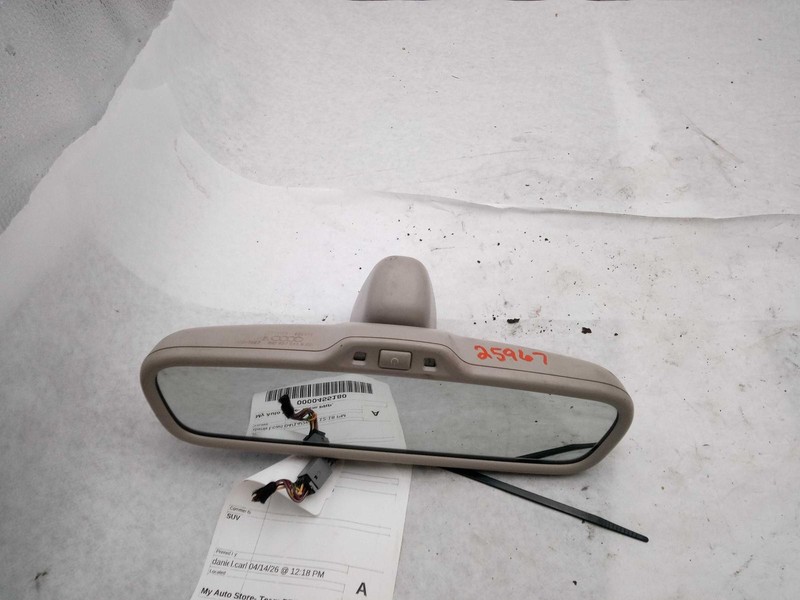 2015 Audi Q7 OEM White Interior Rear View Mirror - 136k Miles, Warranty