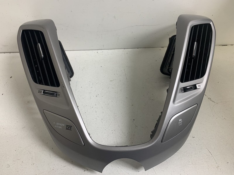 2012-2017 Hyundai Veloster AC Radio Stereo Climate Control Bezel Hood Trim Cover