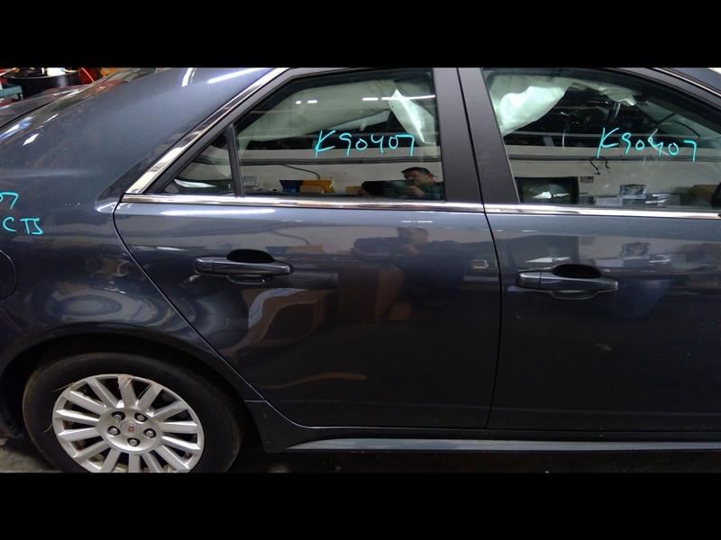 Passenger Rear Side Door Gray Sedan VIN D 4th Digit Fits 08-14 CTS 683151