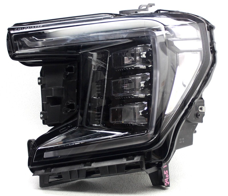 Non-US Market OEM GMC Yukon AT4, Denali Left Side LED Headlamp Small Tab Chip