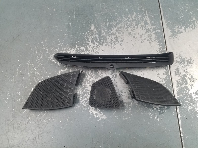 2017 Chevy Corvette C7 Grand Sport Dash Speaker / Defrost Grilles#5772 V10