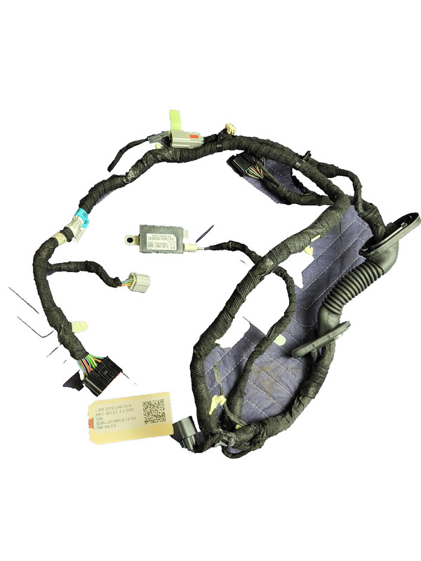 Used Oem Lincoln Tailgate Left Driver Wiring Harness for 2019 MKC 2.0L 2WD