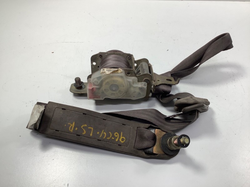 96-00 Honda Civic 4DR Left Front Seat Belt Beige 04818-S01-A00ZB OEM