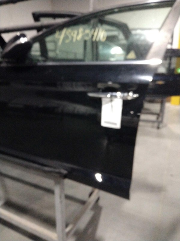 2017 Hyundai Sonata Front Left Door Black 4DR SED Used OEM Part 313747
