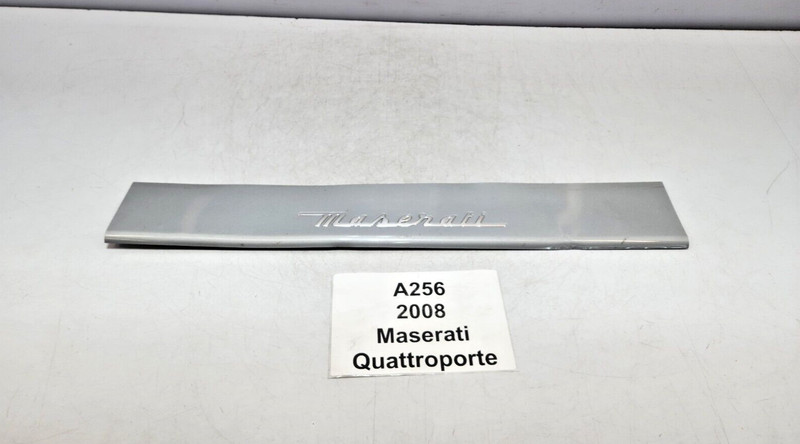 ✅03-08 OEM Maserati Quattroporte Front Right Door Scuff Sill Plate Trim *