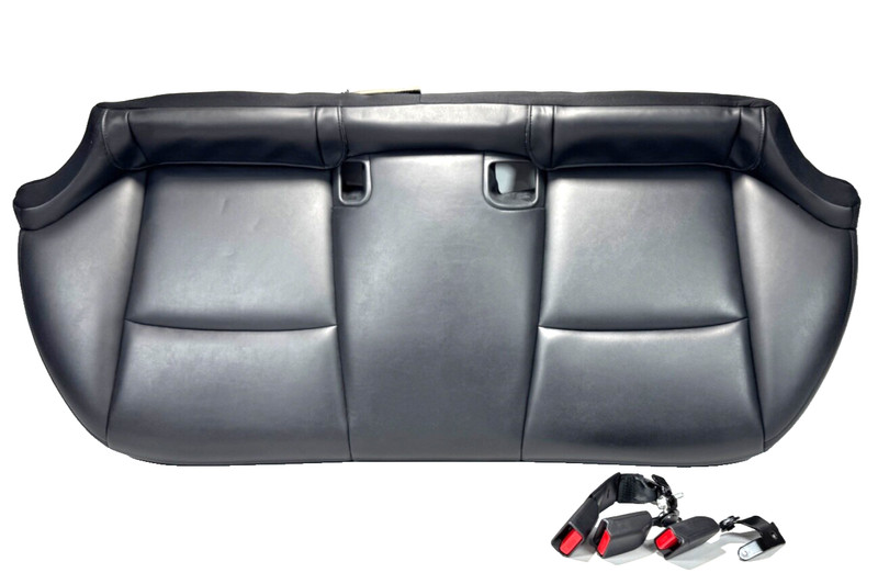 📌2017-2020 INFINITI Q50 REAR SEAT LOWER BENCH CUSHION COVER W/ BUCKLE BLACK OEM
