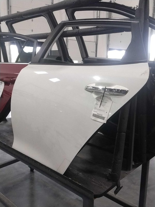 2016 KIA OPTIMA Left Rear Door White OEM 483474 97K Miles - AS IS