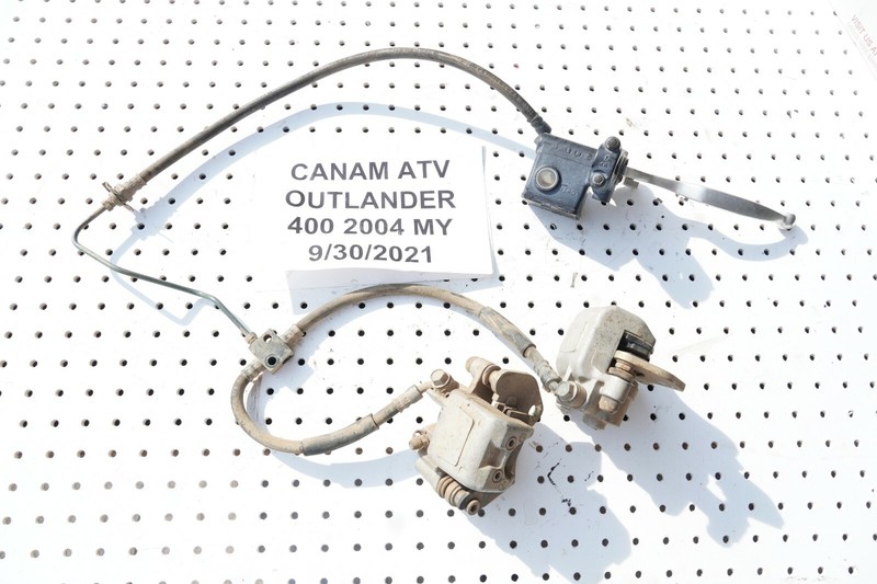 CANAM ATV OUTLANDER 400HO FRONT BRAKE ASSY MASTER CYLINDER & CALIPERS 705600844