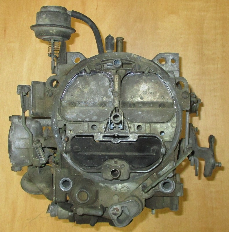 USED 4 BARREL ROCHESTER Q-JET CARBURETOR 7045506 2844 R4-M4MC 1975-1977 CHEVY