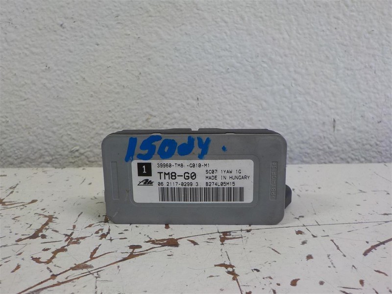 11 12 13 14 15 16 Honda Odyssey YAW & G SENSOR 39960-TM8-G01