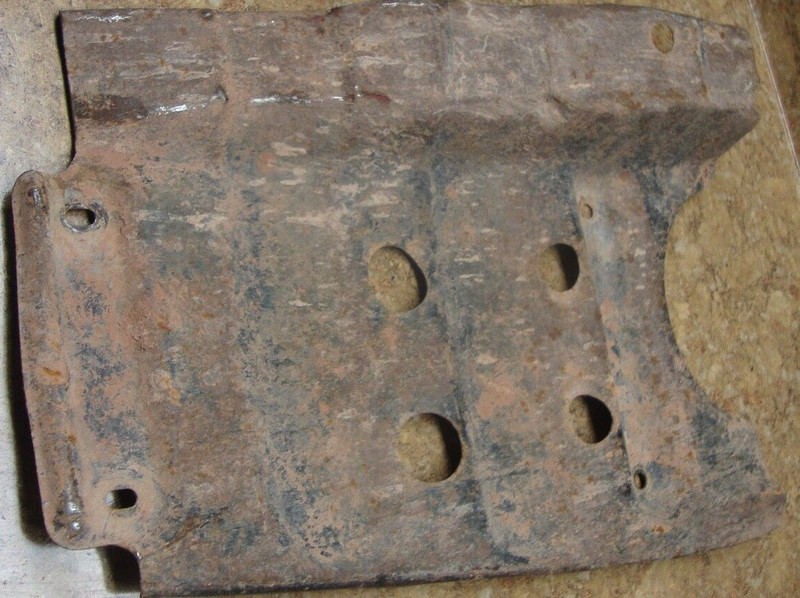1981 Honda ATC 200 3 Wheeler Skid Plate Guard Panel Lower Axle 3Wheeler 81