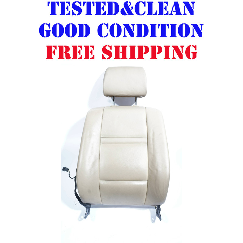 2007 - 2010 BMW X5 E70 FRONT LEFT DRIVER SEAT BACK BACKREST UPPER OEM