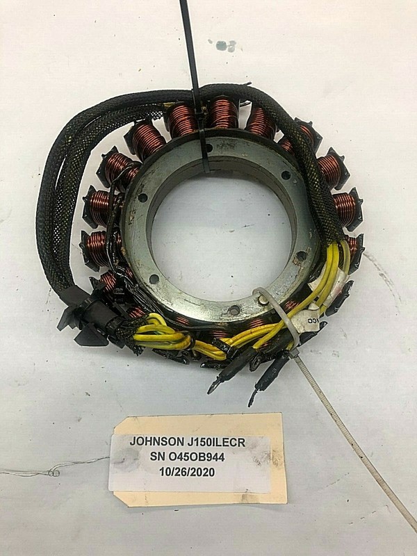 Johnson Evinrude Outboard 150hp FICHT Stator 0585257 FRESHWATER!