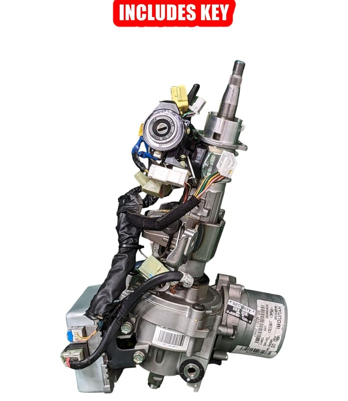 11-16 Elantra Sedan Electric Power Steering COLUMN W/ Telescopic Tilt & KEY