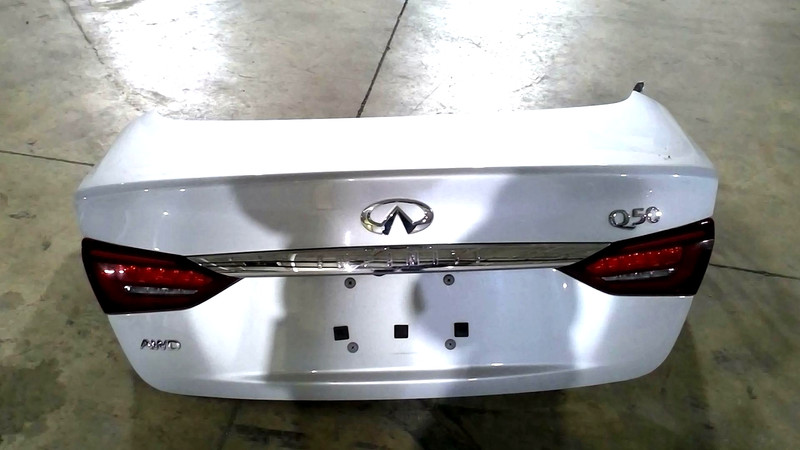 2018-2023 Ininity Q50 Rear Trunk Decklid With Trunk Tail Lights OEM