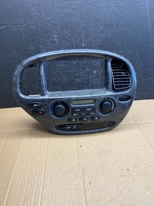 2001 to 2004 Toyota Sequoia AC Temp Heater Climate Control Bezel AC9340 DG