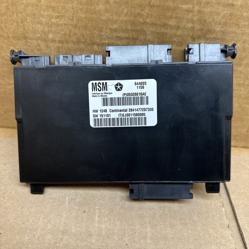 Chrysler Dodge Jeep Power Seat Control Memory Module 05026616AE P05026616AE