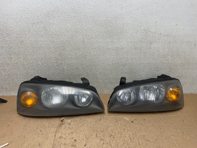 2004 2005 2006 Hyundai Elantra Left+Right Set Halogen Headlights W2771 DW