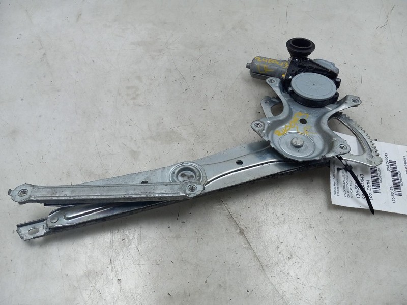 10 11 12 13 14 15 LEXUS RX350 REAR DRIVER LEFT WINDOW REGULATOR