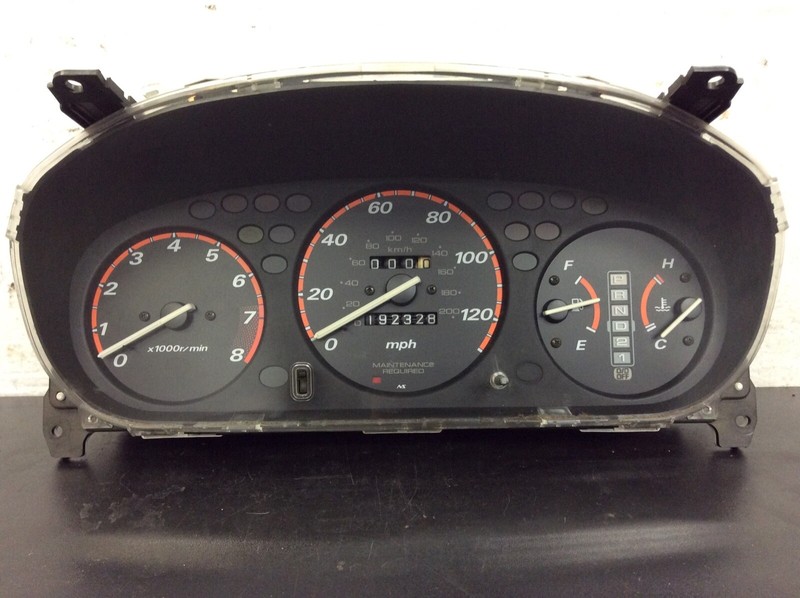 99-01 Honda CR-V AT Instrument Cluster Speedo Tacho Meter Gauges 192k OEM