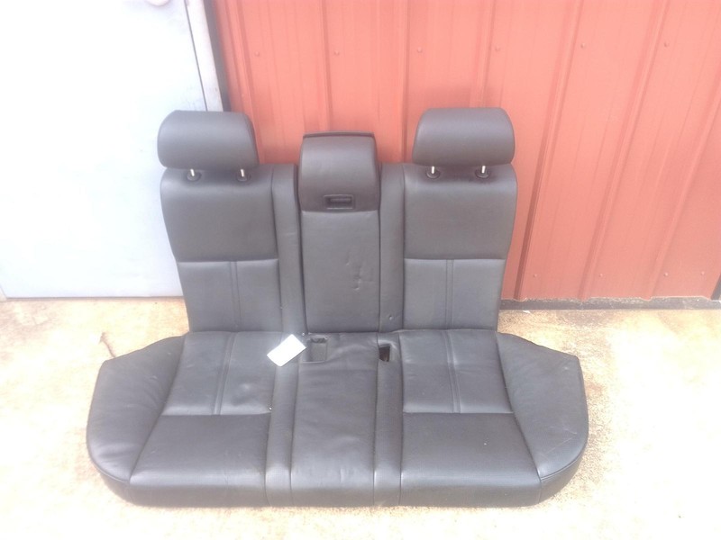 2006-2010 BMW M5 REAR LOWER & UPPER SEAT CUSHION BLACK LEATHER ASSEMBLY OEM