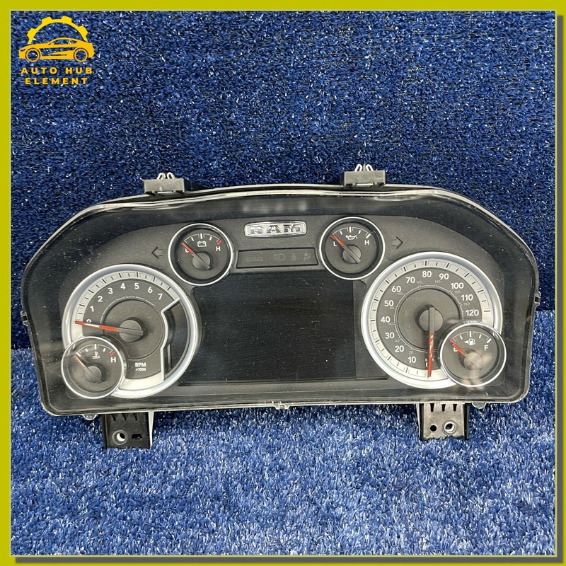 13-18 Dodge Ram 1500 Speedometer Cluster 7" Info Display Screen P56054945AE OEM