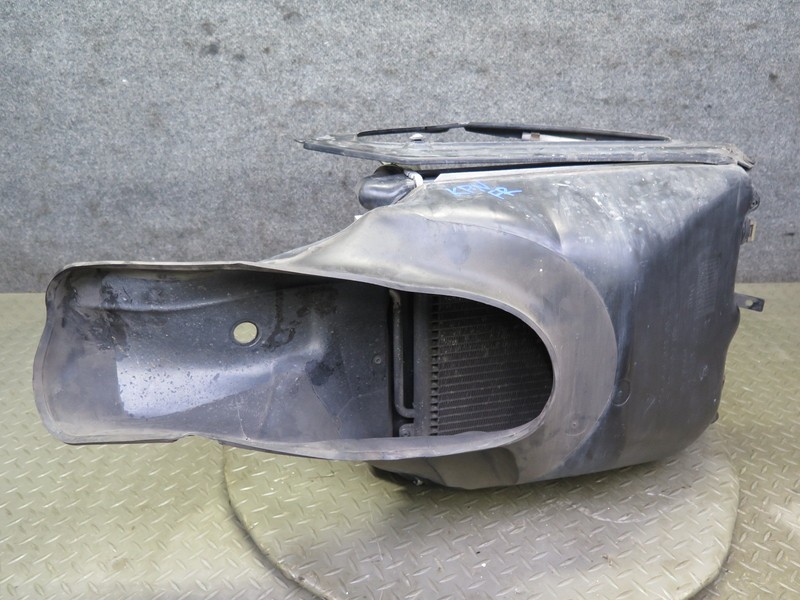 1999-2000 PORSCHE 911 996 ENGINE RIGHT COOLING RADIATOR & A/C CONDENSER W SHROUD