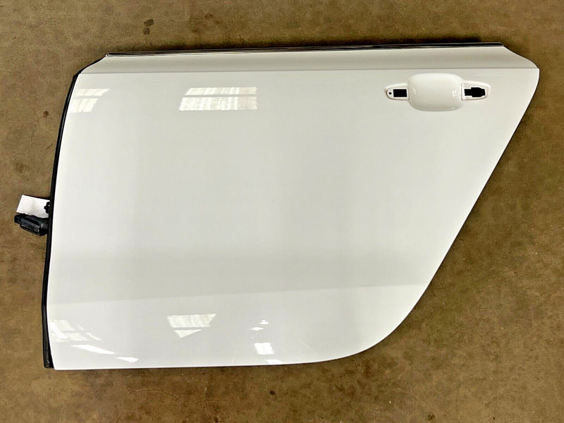 ⭐2012-2018 AUDI A7 S7 RS7 REAR LEFT DRIVER DOOR SHELL BARE WHITE OEM LOT2447