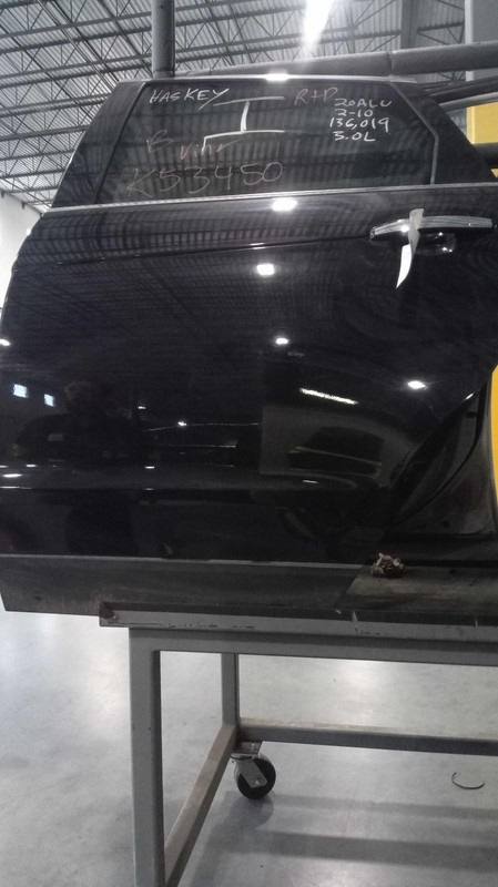 2010 Cadillac SRX Left Door Black PW PL Used 130-01195L 136K Mileage