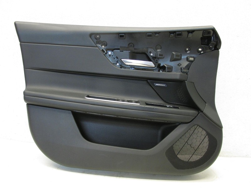 16-20 JAGUAR X260 XF INTERIOR DOOR PANEL COVER TRIM FRONT LEFT OEM 041725