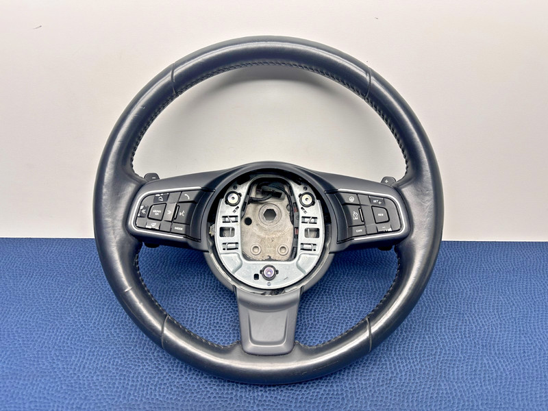 16–21 Jaguar F-Pace Steering Wheel W/ Paddle Heated Adaptive Cruise Control OEM