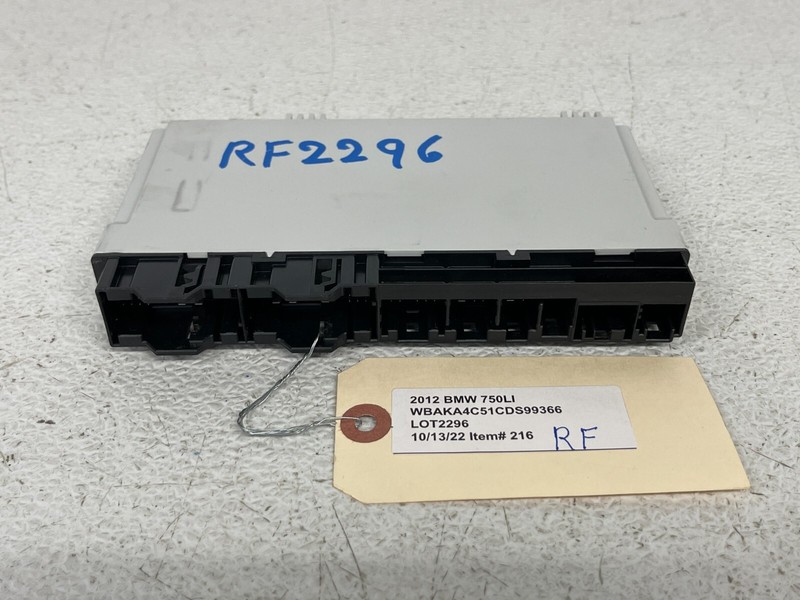 ⭐2009-2012 BMW 7-SERIES FRONT RIGHT PASS COMFORT SEAT MEMORY MODULE OEM LOT2296