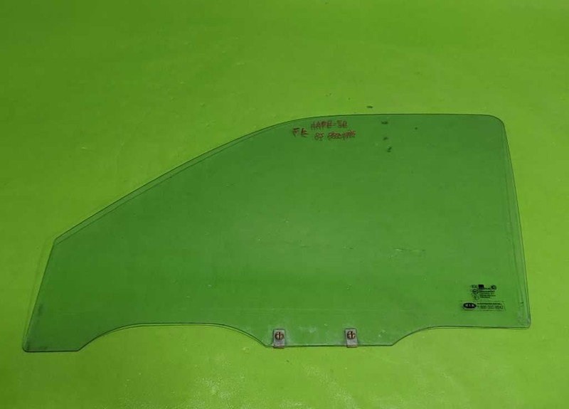01 02 SPORTAGE 4DR DRIVER LEFT FRONT WINDOW DOOR GLASS OEM 4465-25