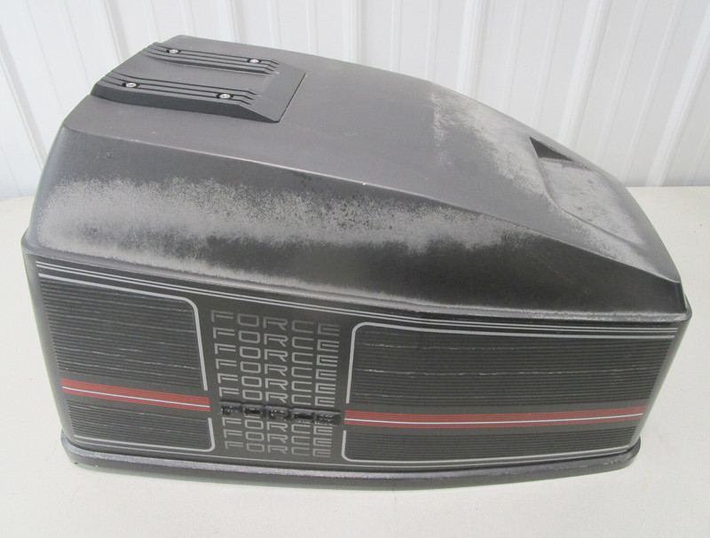 818092A1 90 Hp Force Outboard Top Motor Cover Cowl Engine Cowling