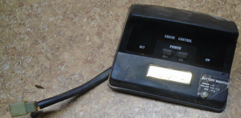 2001 Kawasaki Voyager ZG1200 ZG 1200 B XII Cruise Control Power Box Electrical
