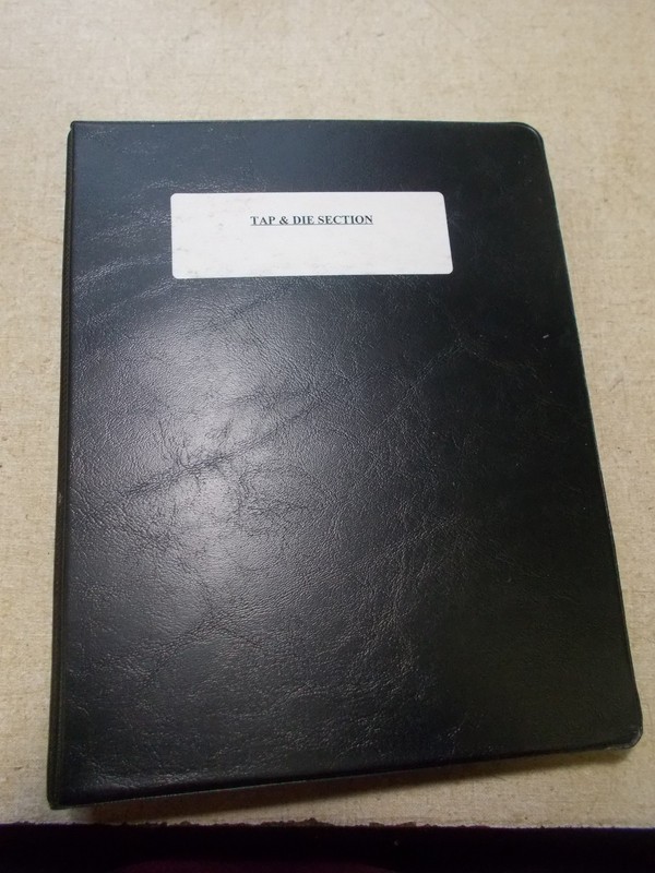 United States Cutting Tool Institute Handbook Standard Taps and Dies