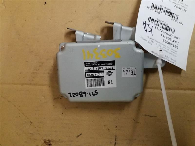Chassis ECM Transmission CVT Shift Control Unit AWD Fits 05-06 MURANO 247426