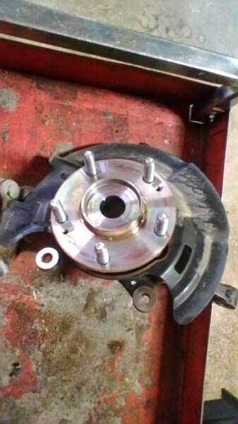 Passenger Right Front Spindle/Knuckle Fits 17-18 ELANTRA 102416