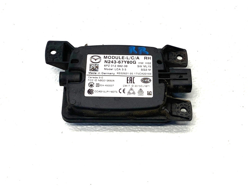 16-19 MAZDA MX-5 MIATA REAR RIGHT BLIND SPOT RADAR OEM #A0.43