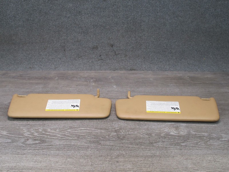2015-2018 PORSCHE MACAN FRONT LEFT & RIGHT SUN VISOR SET OF 2
