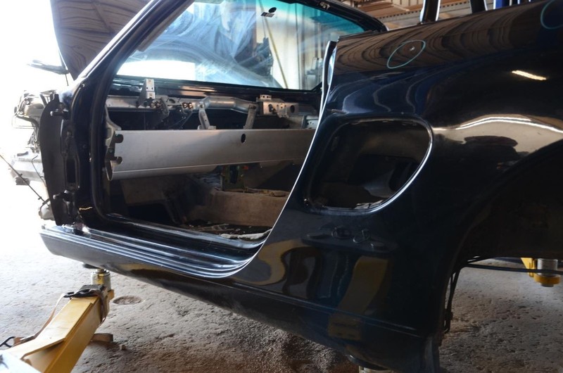 97-04 Porsche Boxster 2.7L Black Driver Left Rear Quarter Panel Assembly