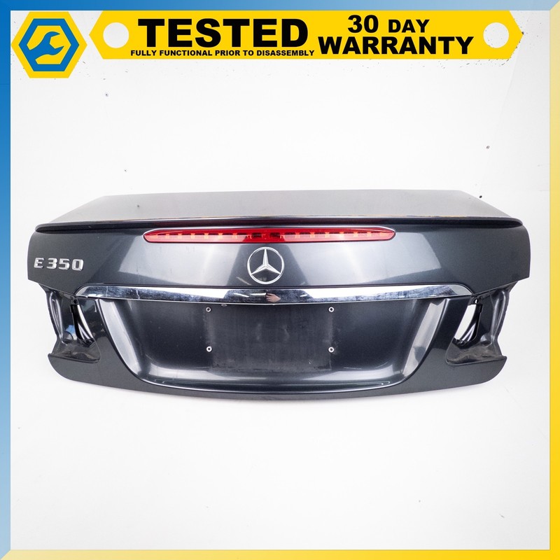 10-17 Mercedes C207 Coupe TRUNK LID SHELL Black 040U OEM