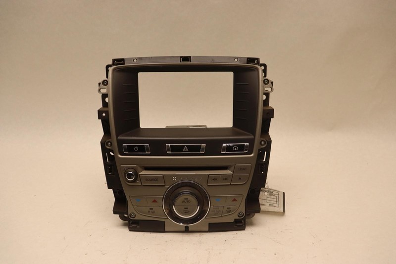2010-213 JAGUAR XK AM FM CD RADIO RECEIVER CONTROL FACE PANEL W/ MODULE OEM