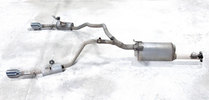 ✅ 19-26 RAM 1500 5th Gen 5.7L HEMI OEM REAR EXHAUST SYSTEM MUFFLER PIPE TUBE 63K