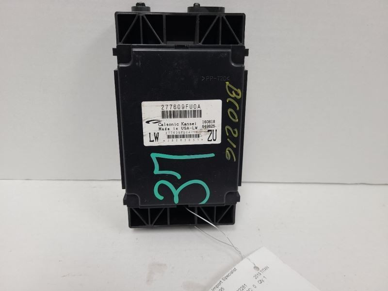 Chassis ECM Temperature AC Control Amplifier Fits 18-20 TITAN 561888