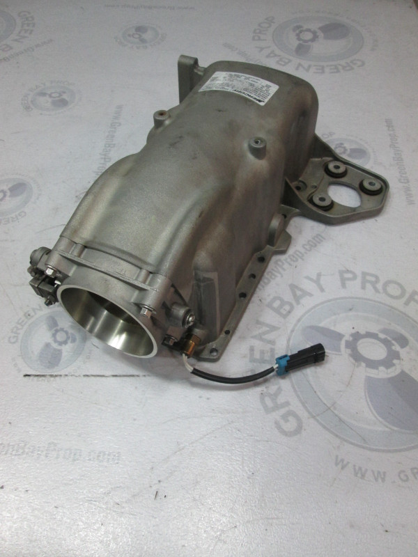 858708T1 883949T03 Mercury Optimax Intake Plenum Assembly W/ Throttle Body