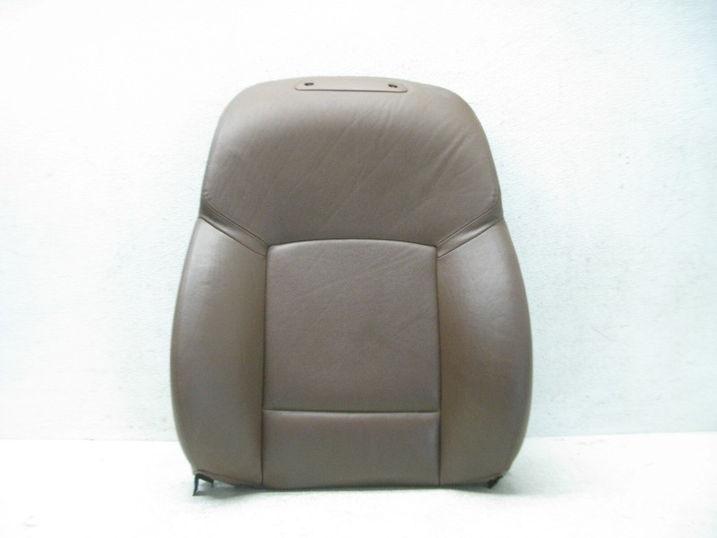 BROWN 11-16 BMW F10 535i 550i UPPER SEAT CUSHION LEATHER FRONT LEFT DRIVER 22823