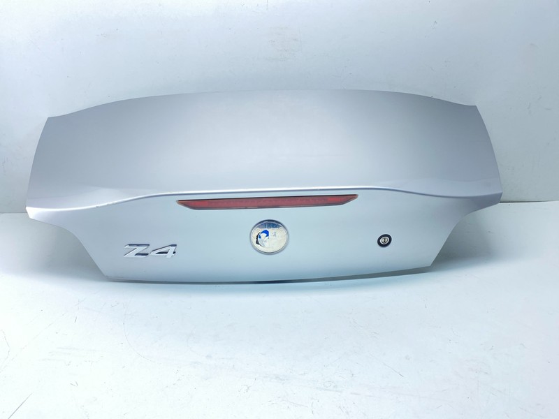 03-08 BMW E85 Z4 Roadster Rear Trunk Lid Cover Panel Assembly Metallic Gray OEM✅