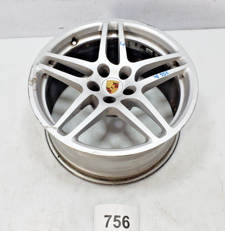 ✅ 15-21 OEM Porsche Macan 95B Rear Silver Alloy Wheel Rim 18x9J ET21 *