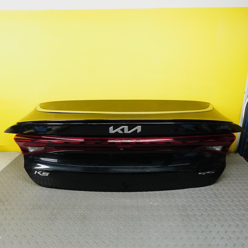 2021-2024 KIA K5 GT-LINE DECK LID TRUNK LID ASSEMBLY OEM BLACK_EB 87210L2200